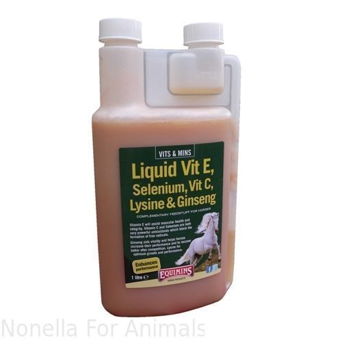 Vitamin E & Selenium Liquid добавка вит-минер. 1 литр, Equimins ветаптека  ИппоВет (IppoVet)