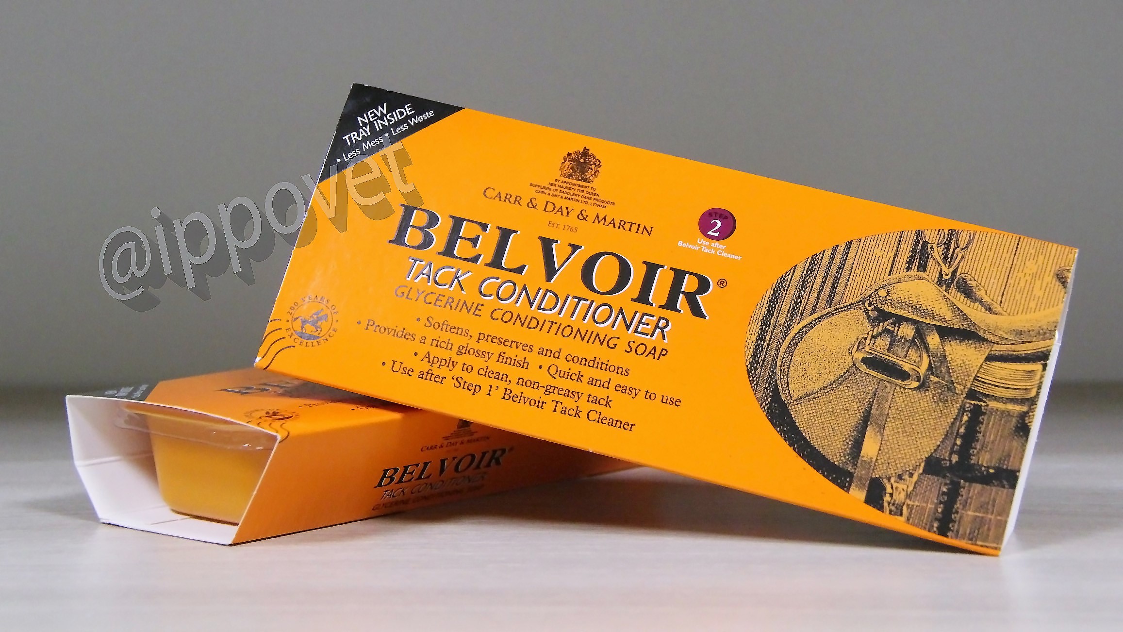 Традиционное мыло Belvoir Tack Conditioning Soap 250 г ветаптека  ИппоВет (IppoVet)