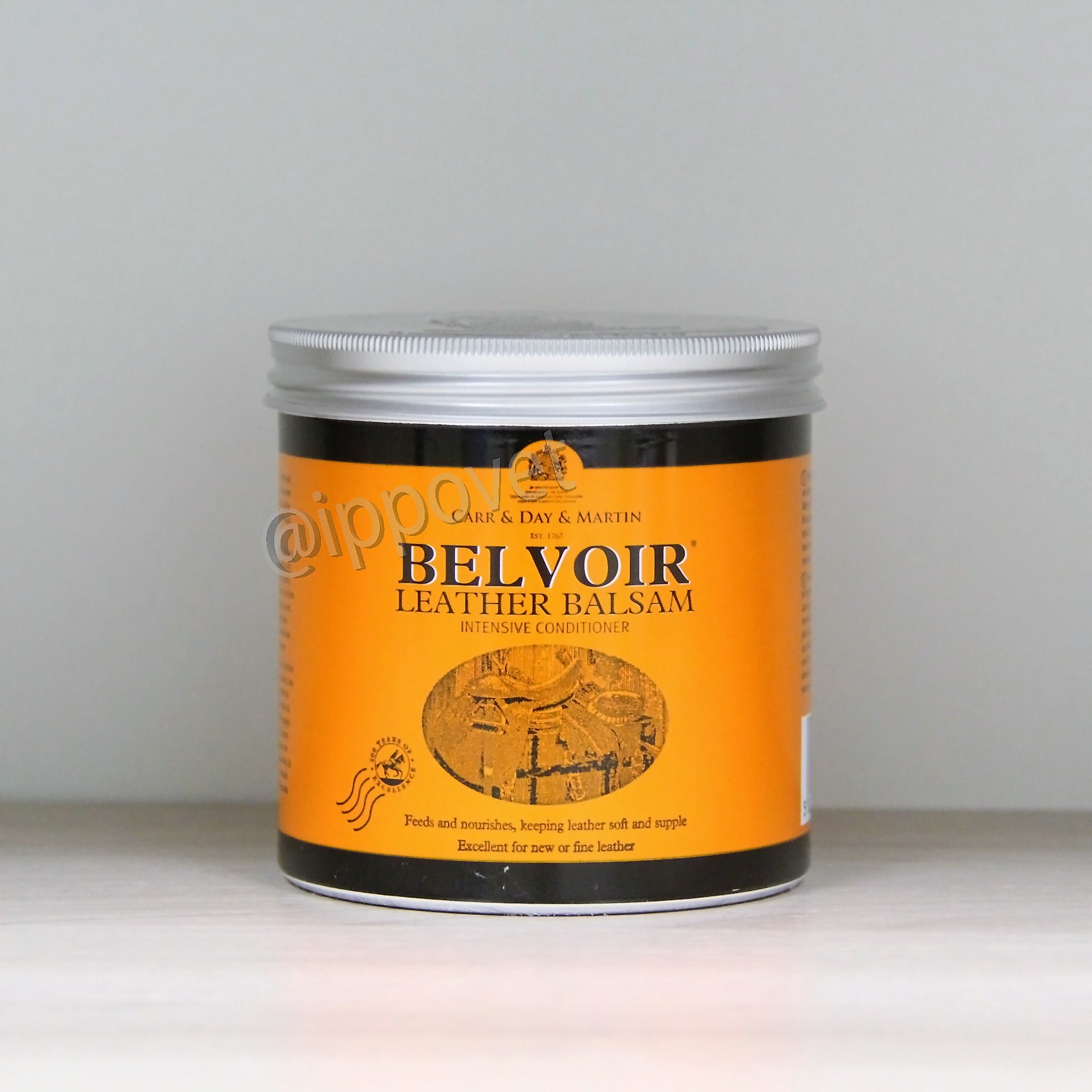 Бальзам для кожи Belvoir Leather Balsam Intensive Conditioner 500 мл ветаптека  ИппоВет (IppoVet)